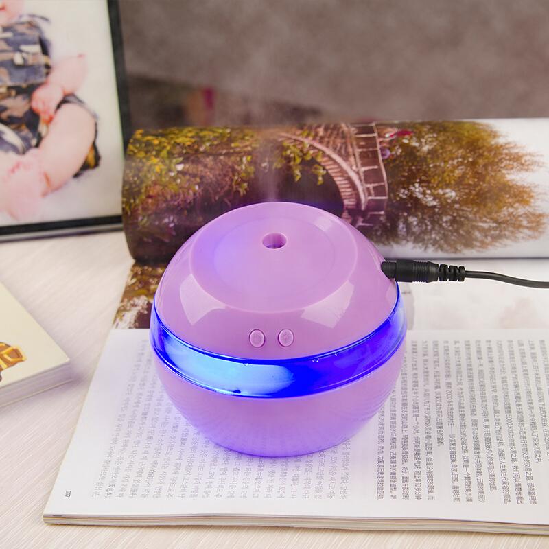 Humidificador de aire ultrasónico de 5V CC, luces LED de colores, difusor de Aroma de aceite esencial de aromaterapia eléctrico, envío gratis