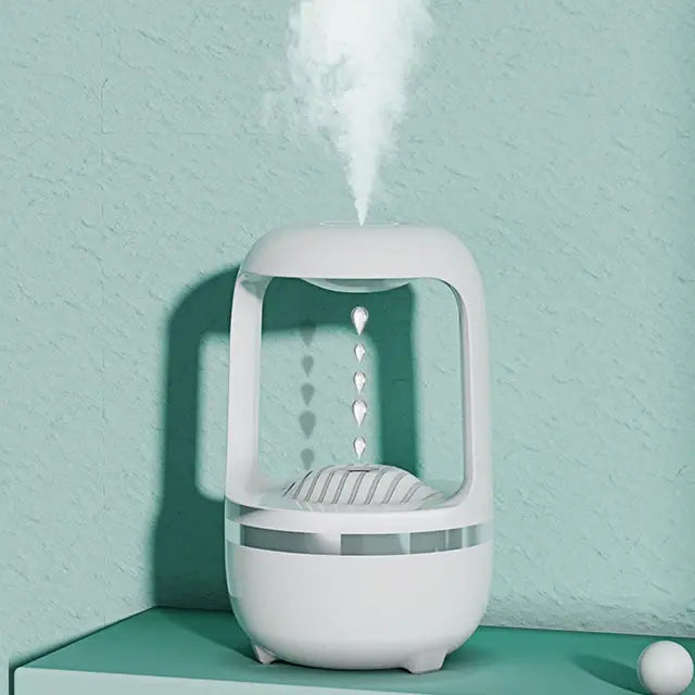 Antigravity ultrasonic humidifier 