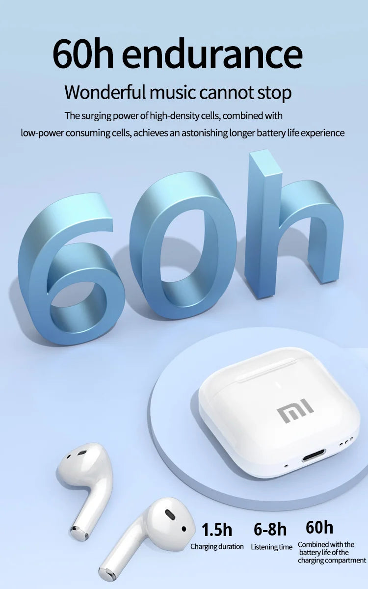 Xiaomi AP05 Wireless Headphones HIFI Bluetooth 5.3 with Microphone 