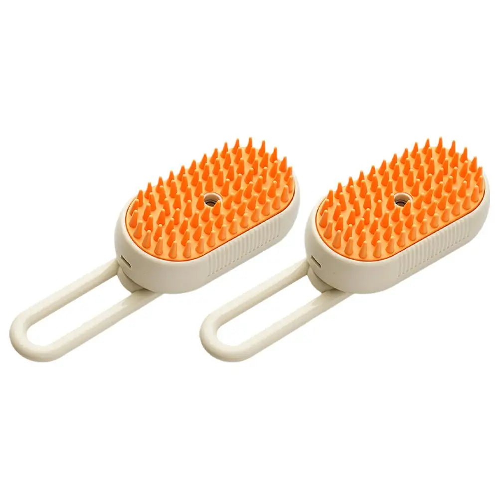 3 in 1 Cat Steam Brush Self Cleaning Pet Grooming Brush for Cats and Dogs Electric Spray Massage Comb Bath Comb with Anti-Fly Massage Pet Grooming 