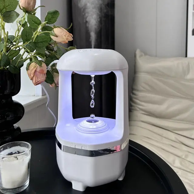 Antigravity ultrasonic humidifier 