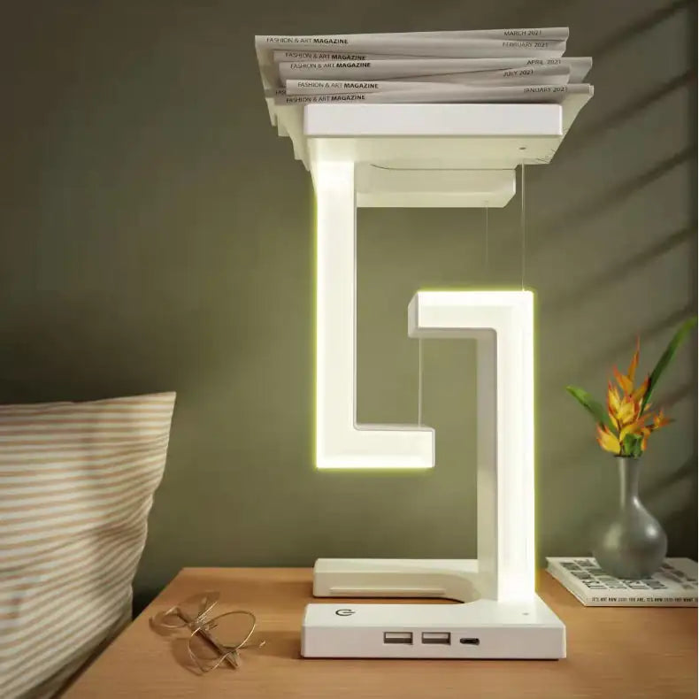 SmartLuz Lamp with Wireless Charging