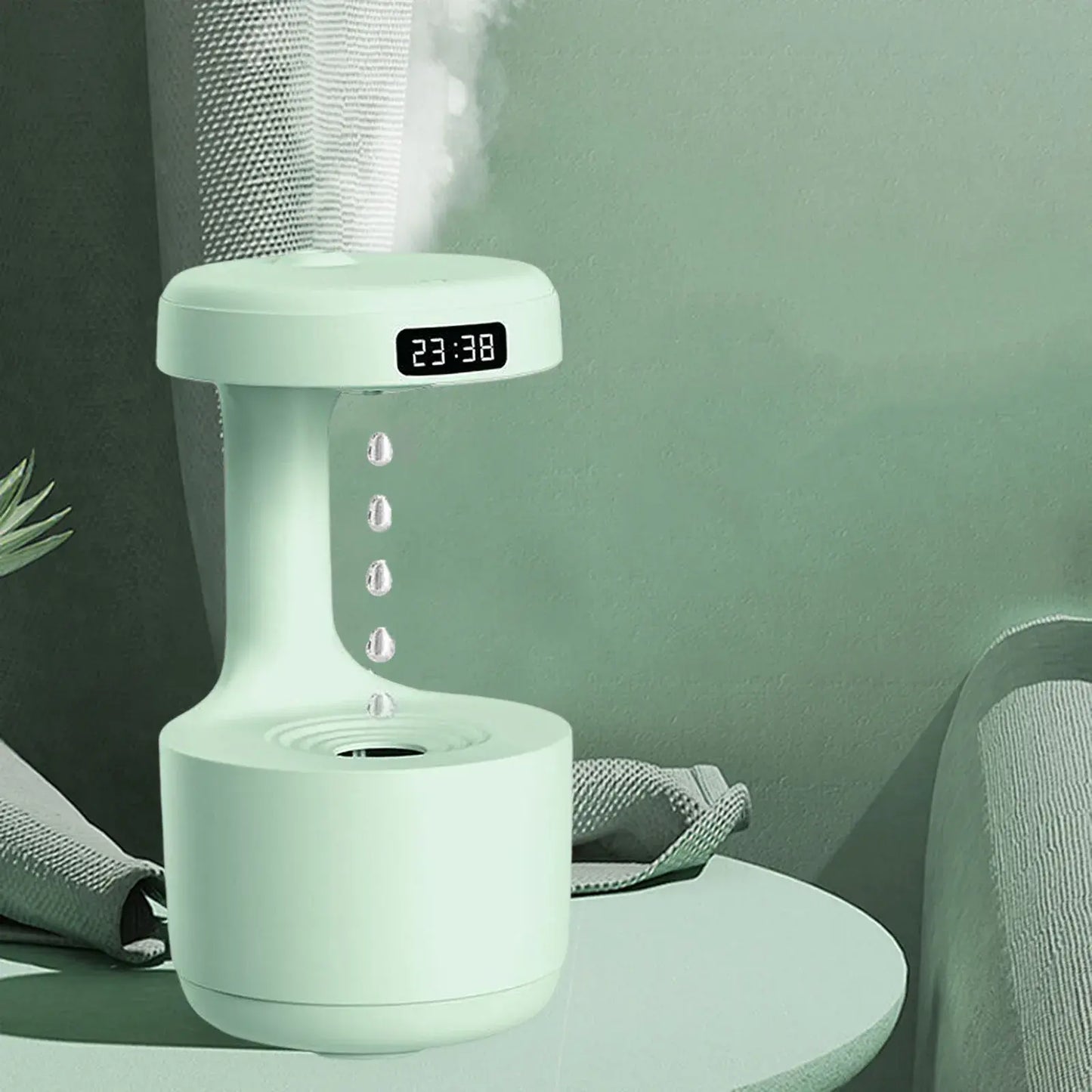 Antigravity ultrasonic humidifier 